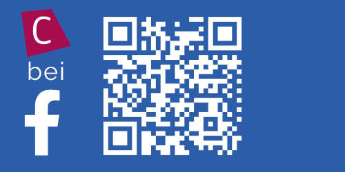 QR-Code mit Link zu der Seite von Carpet:Center bei Facebook.