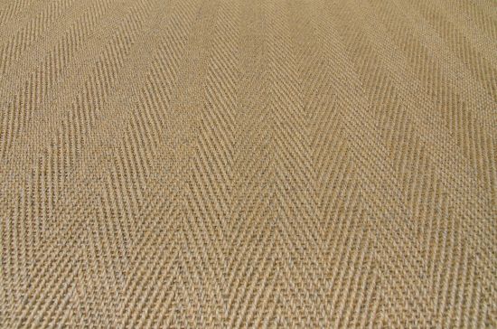 Sisal Teppich Fischgrat natur Baumwollbordre aubergine