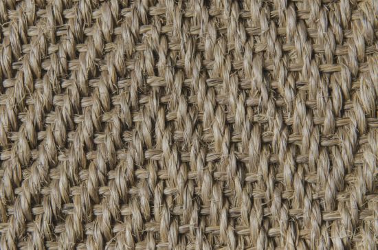 Fischgrt Sisal Lufer macciato 65 - 200 cm Breite