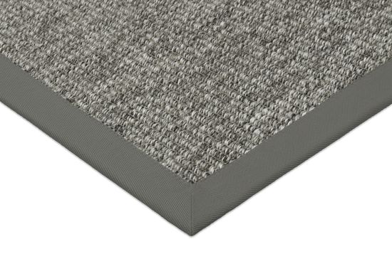 In- & Outdoor Teppich Taffino Como anthrazit Polyesterbord�re grau