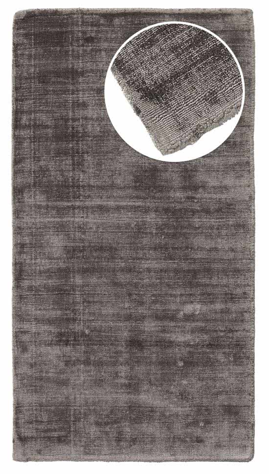 Vintage Teppich Harry Schiefer - handgetuftet aus Viskose
