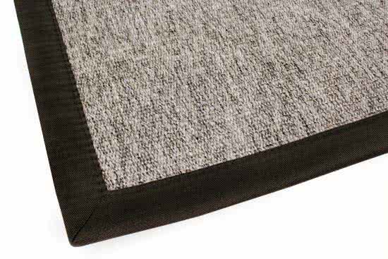 In- & Outdoor Teppich Sisaloptik Naturino Classic Anthrazit nach Ma