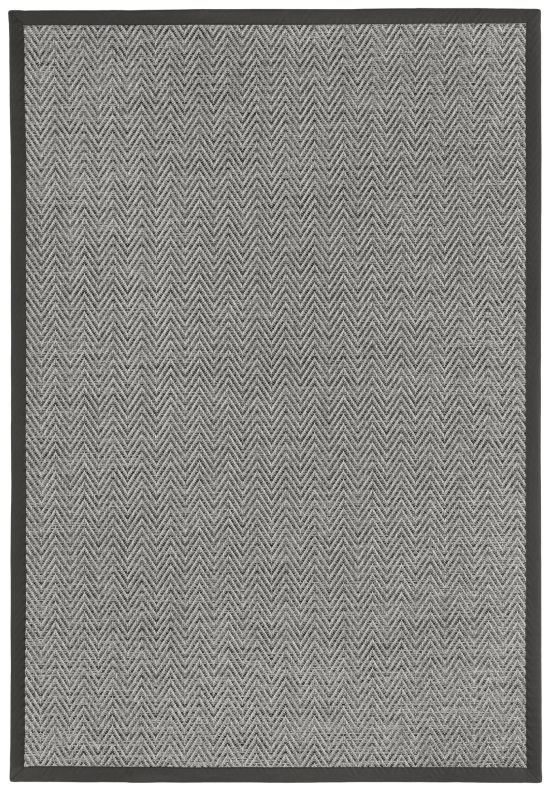 In- & Outdoor Teppich Taffino Fischgrat anthrazit