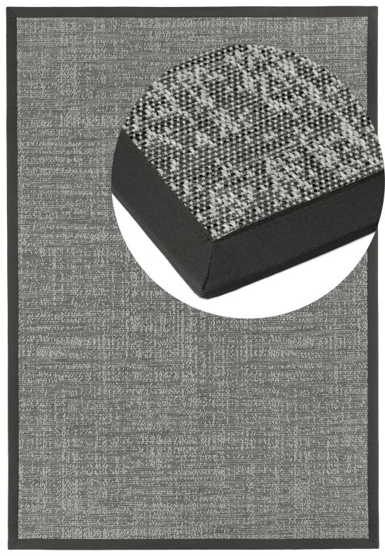 In- & Outdoor Teppich Taffino Pebbles anthrazit