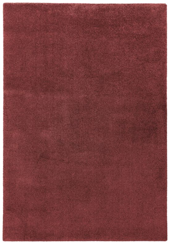 Flauschiger Teppich Calin rot