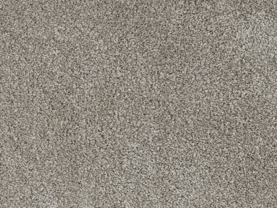 Flauschiger Teppich Calin silber