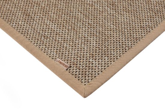 In- & Outdoor Teppich Naturino Prestige camel mit Polyesterbordre