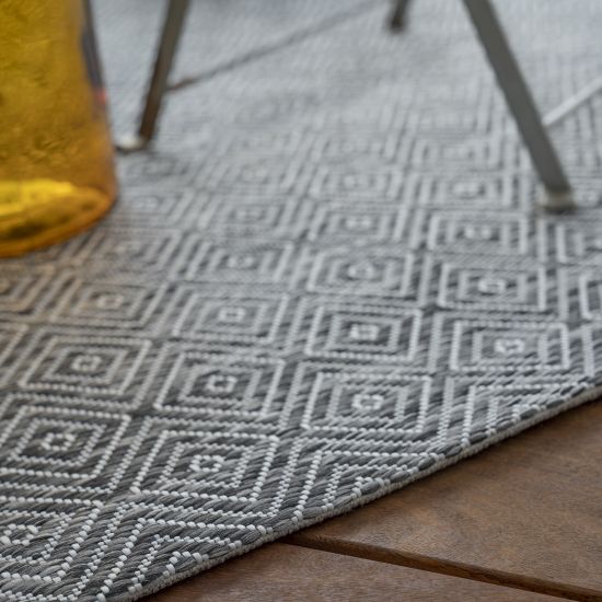 Outdoor Teppich Nordic 870 Grau