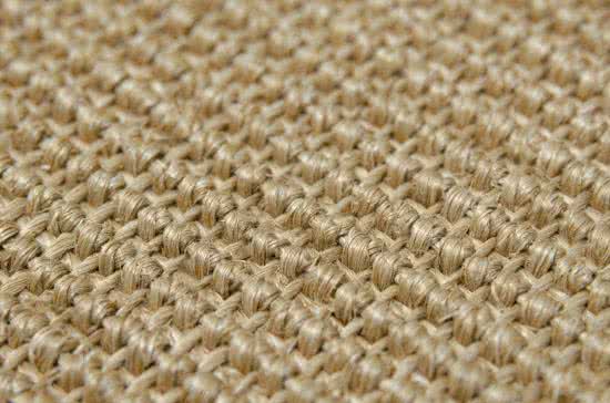 Sisal Teppich Mio champagner mit groer Olivenranke