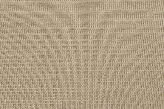 Sisal Teppich Mio kiesel Baumwollbordre cremewei
