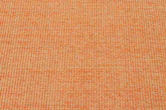 Sisal Teppich Mio mandarine Baumwollbordre cremewei