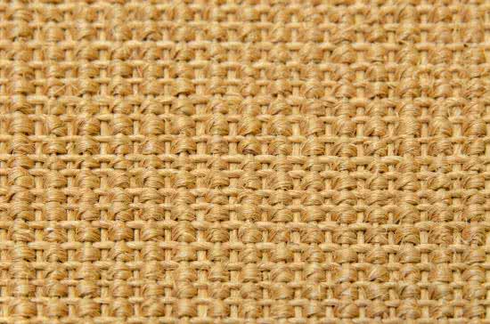 Sisal Teppich Mio natur Baumwollbordre grn