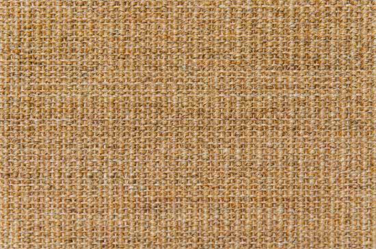 Sisal Teppich Mio nuss Baumwollbordre rot