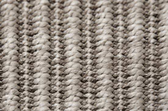 Outdoor Teppich Taffino Tweed grau Bordre sand