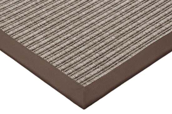 Outdoor Teppich Taffino Tweed grau Bordre oxid-taupe