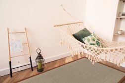 Alternatives Bild von Sisal Teppich Fischgrat macciato Baumwollbordre terra
