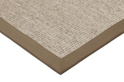 In- & Outdoor Teppich Taffino Como Natur Polyesterbordre oxid-taupe