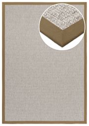 Bild von In- & Outdoor Teppich Taffino Como grau Polyesterbordre sandstein