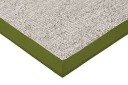In- & Outdoor Teppich Taffino Como grau Polyesterbordre avocado