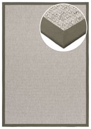 Bild von In- & Outdoor Teppich Taffino Como grau Polyesterbordre achatgrau