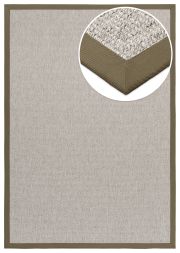 Bild von In- & Outdoor Teppich Taffino Como grau Polyesterbordre taupe