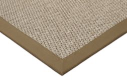 In- & Outdoor Teppich Cordoba natur Polyesterbordre sandstein