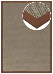 In- & Outdoor Teppich Cordoba taupe Polyesterbordre terra