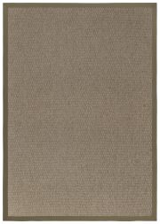 In- & Outdoor Teppich Cordoba taupe Polyesterbordre taupe