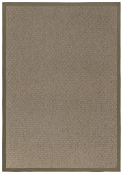 In- & Outdoor Teppich Cordoba taupe Polyesterbordre taupe