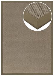 Bild von In- & Outdoor Teppich Cordoba taupe Polyesterbordre taupe