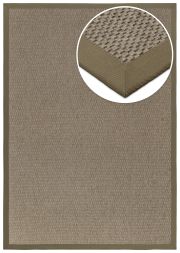 In- & Outdoor Teppich Cordoba taupe Polyesterbordre taupe