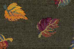 Sisal Teppich Manchu Sand meliert Musterbordre Feuille