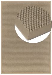 In- & Outdoor Teppich Taffino Doppel-Boucle natur