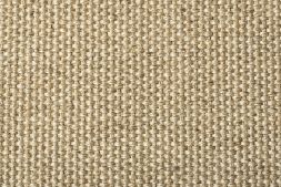 Sisal Teppich Manchu hellbeige meliert Baumwollbordre honig