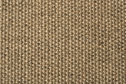 Sisal Teppich Manchu hellbraun meliert Baumwollbordre terra