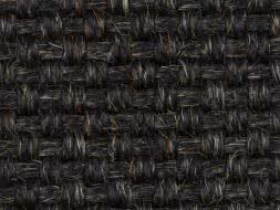 Sisal Teppichboden grob gewebt Colora schwarz/braun