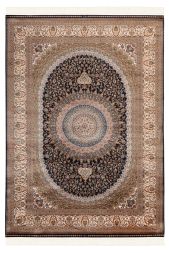 Bild von Orientteppich Babylon of Obsession 303 dunkelblau
