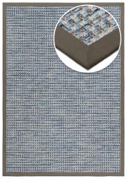 Bild von Outdoor Teppich Antigua Rocky-Beach Bordre achatgrau
