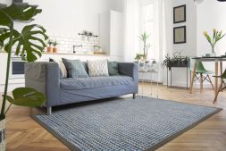 Alternatives Bild von Outdoor Teppich Antigua Rocky-Beach Bordre achatgrau