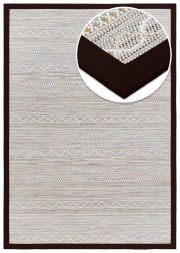 Bild von Outdoor Teppich Barbados Limestone Bordre dunkelbraun