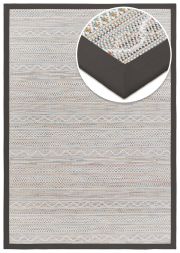 Bild von Outdoor Teppich Barbados Limestone Bordre quarzgrau