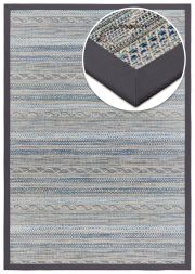 Bild von Outdoor Teppich Barbados Rocky-Beach Bordre grau