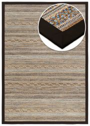 Bild von Outdoor Teppich Barbados Sandy-Beach Bordre dunkelgraubraun