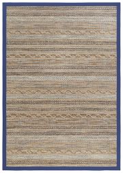 Outdoor Teppich Barbados Sandy-Beach Bordre blau