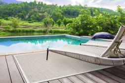 Alternatives Bild von Outdoor Teppich Saint Lucia Limestone Bordre naturwei
