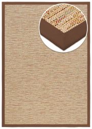Bild von Outdoor Teppich Saint Lucia Sandy-Beach Bordre cognac