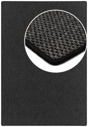 Bild von In- & Outdoor Teppich Cordoba schwarz gekettelt