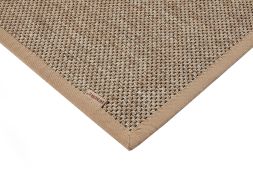 In- & Outdoor Teppich Naturino Prestige camel mit Polyesterbordre