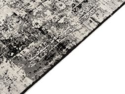Diadem 24 Schwarz-silber rund
