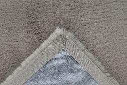 Flauschiger Teppich Emotion 500 taupe